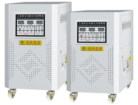Industrial grade fully automatic AC Voltage regulator (three-phase)